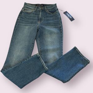 Veronica Beard Jeans Womens 26 Blue Denim High Rise Ryleigh Slim Straight NEW